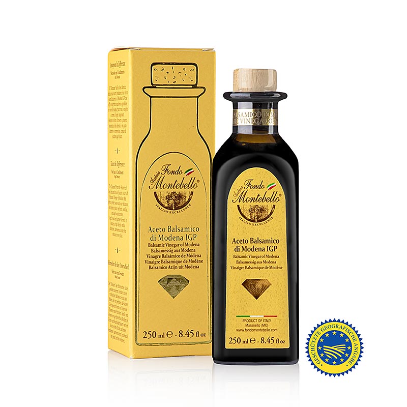 Fondo Montebello - Aceto balsamico Modena IGP, FM 02, 250 ml