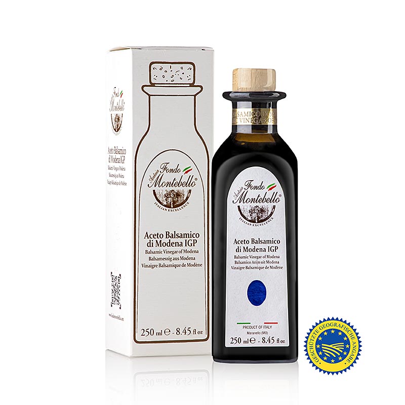 Aceto Balsamico di Modena g.g.A., FM 01, weißer Karton, 250 ml