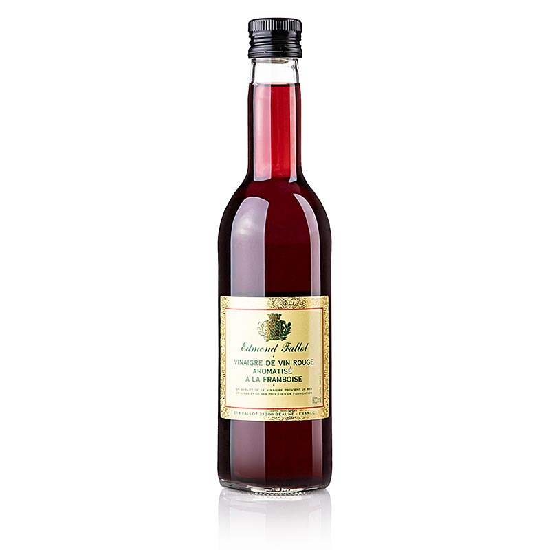 Vinaigre de vin rouge, framboise, Fallot, 500 ml