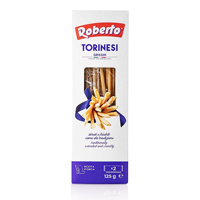 Grissini Torinesi, 125 g | Gebäck, Pralinen, Snacks | thungourmet