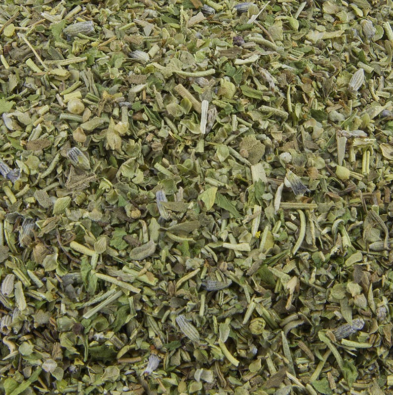 Herbes de Provence séchées, Ros./Majo./Oreg./Basi./Peters./Lavande, 1 kg