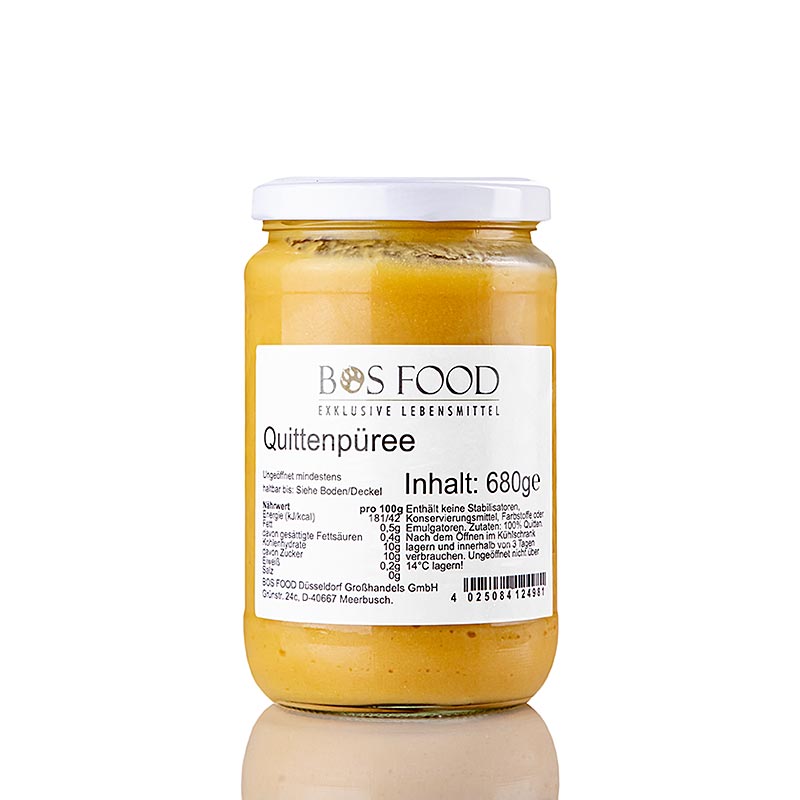 Quitte, fein passiert, 680 g | Fruchtprodukte, Pürees, Gemüse & Sprossen | thungourmet