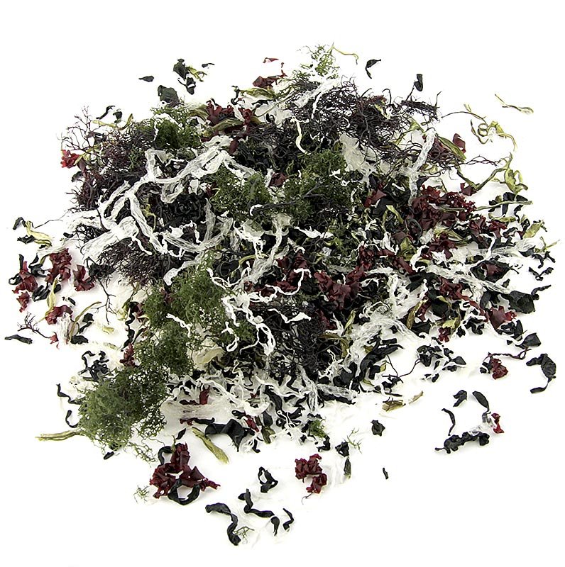 Kaiso Dried Seaweed Mix, Seetang getrocknet, 6 Algensorten für Kaiso Salat, 100 g | Asia & Ethno Food | thungourmet