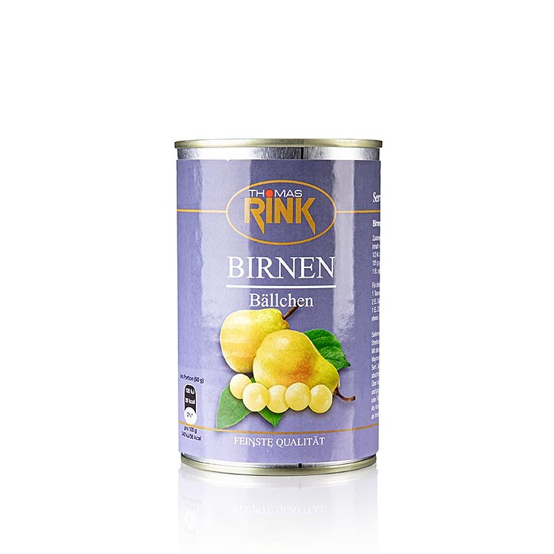 Birnen - Bällchen, leicht gezuckert, 425 g | Fruchtprodukte, Pürees, Gemüse & Sprossen | thungourmet