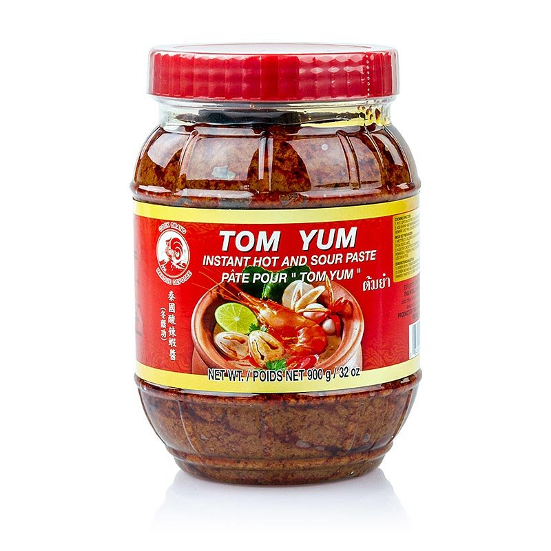 Tom Yum Paste, scharf und sauer für Suppen, 900 g | Asia & Ethno Food | thungourmet