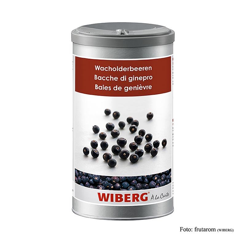 Wiberg Wacholderbeeren, ganz, 400 g | Salz, Pfeffer, Gewürze, Aromen,Trockengemüse | thungourmet