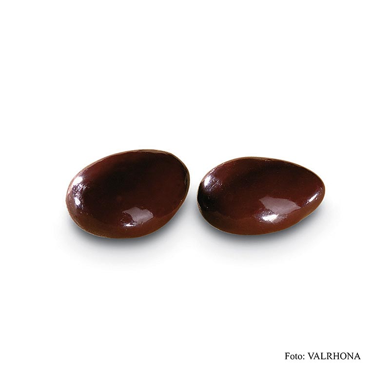 Valrhona "Amandes Noir", amandes enrobées de chocolat noir, 2 kg