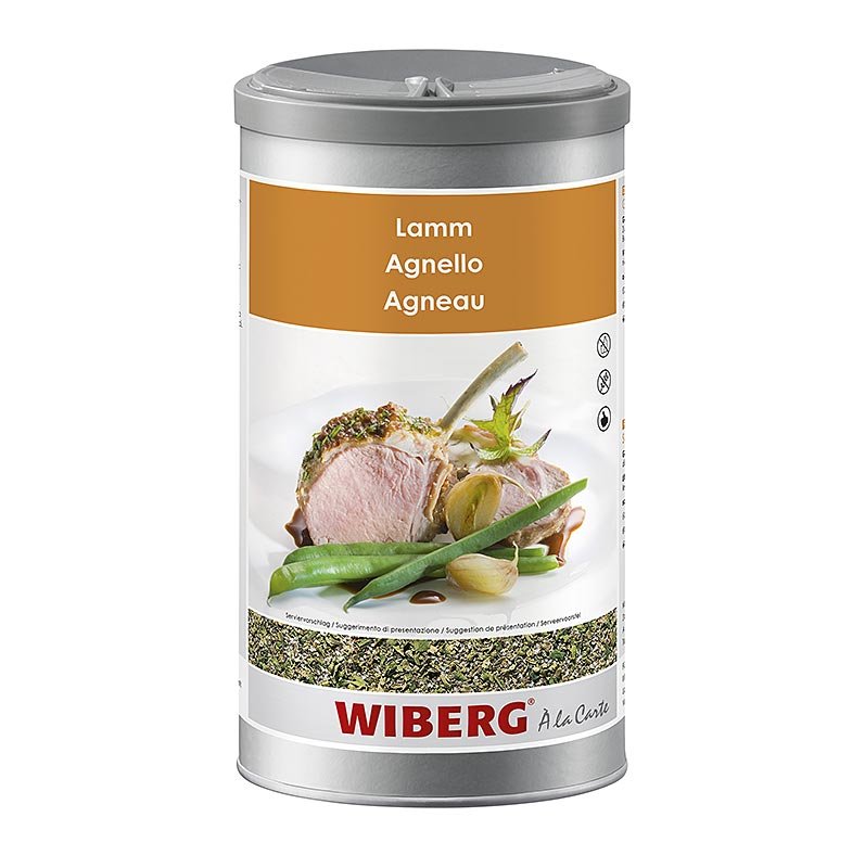Wiberg Lamm - Gewürzsalz, 850 g | Salz, Pfeffer, Gewürze, Aromen,Trockengemüse | thungourmet