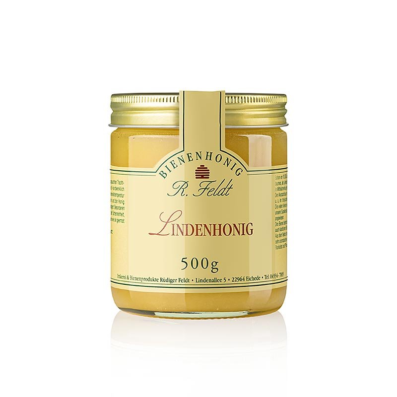 Tilleul - Miel, Allemagne, clair, crémeux, corsé - frais, estival, 500 g | Miel, confitures, pâtes à tartiner aux fruits | thungourmet