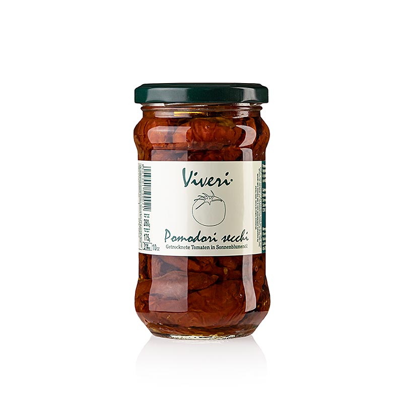 Viveri - Tomates séchées marinées, à l'huile de tournesol, 290 g