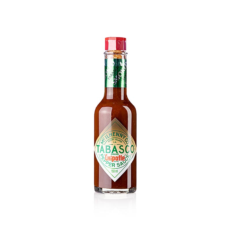 Tabasco Chipotle, con jalapenos affumicati, piccante, McIlhenny, 150 ml