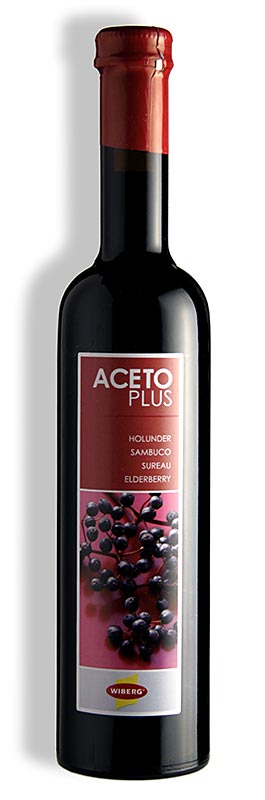 Wiberg Aceto Plus Holunderbeere, 2,2% Säure, 500 ml