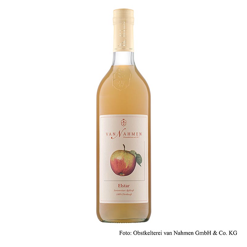 Elstar Apfelsaft, 100% Direktsaft, van Nahmen, BIO, 750 ml