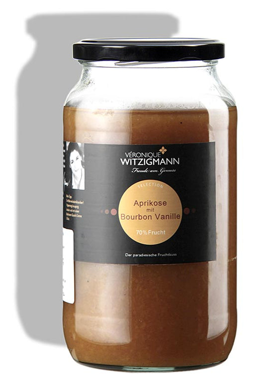 Aprikose mit Bourbon Vanille - Fruchtaufstrich, 1 kg | Honig, Konfitüren, Fruchtaufstriche | thungourmet