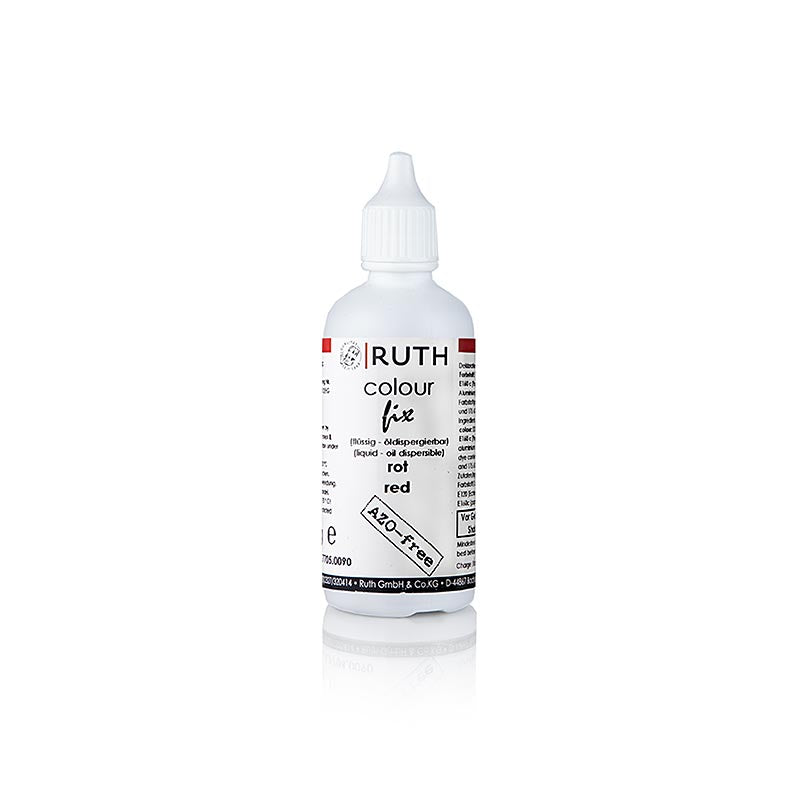 Colorant alimentaire liquide, rouge, 7705, Ruth, 90 g