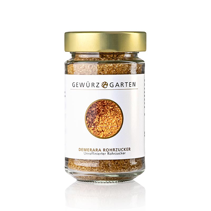 Gewürzgarten Sucre Demerara, à base de sucre de canne, avec une note de caramel, 200 g