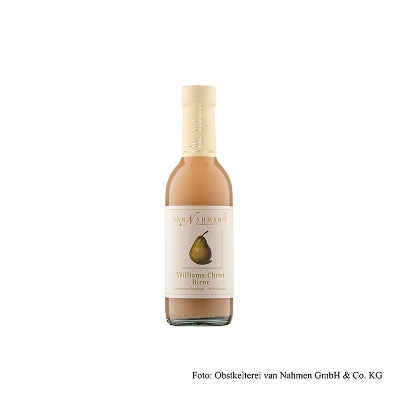 van Nahmen - Jus de poire Williams Christ, 100% pur jus, 250 ml