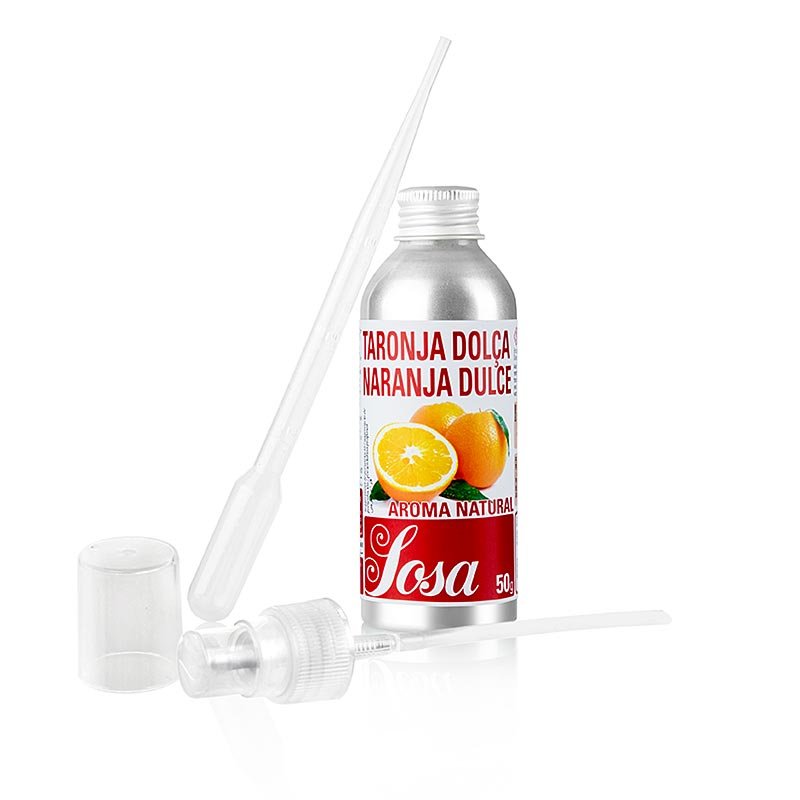 Aroma Natural süße Orange, flüssig, 50 g | Lebensmittelzusatzstoffe | thungourmet