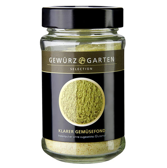 Gewürzgarten Klarer Gemüsefond, Instantpulver, ohne zugesetztes Glutamat, 170 g