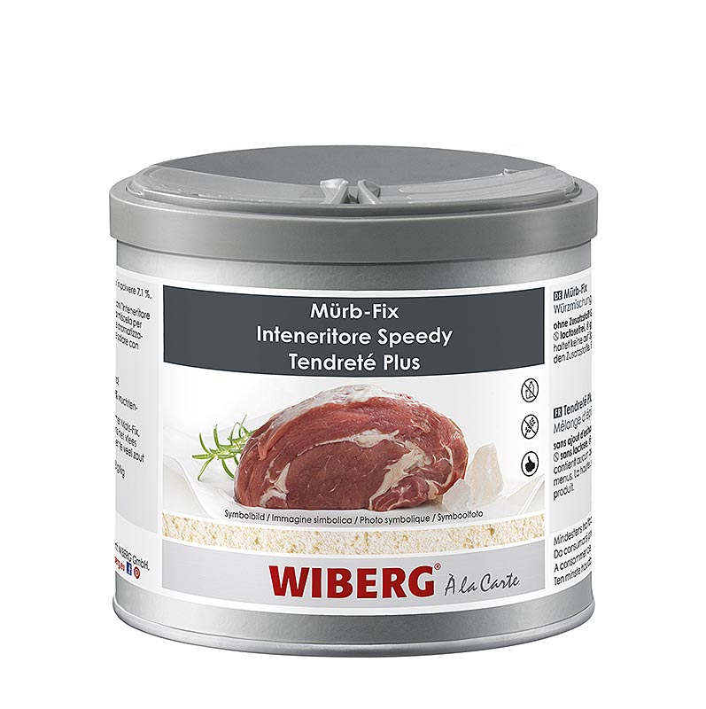 Wiberg Mürb - Fix, Würzmischung, 390 g | Salz, Pfeffer, Gewürze, Aromen,Trockengemüse | thungourmet