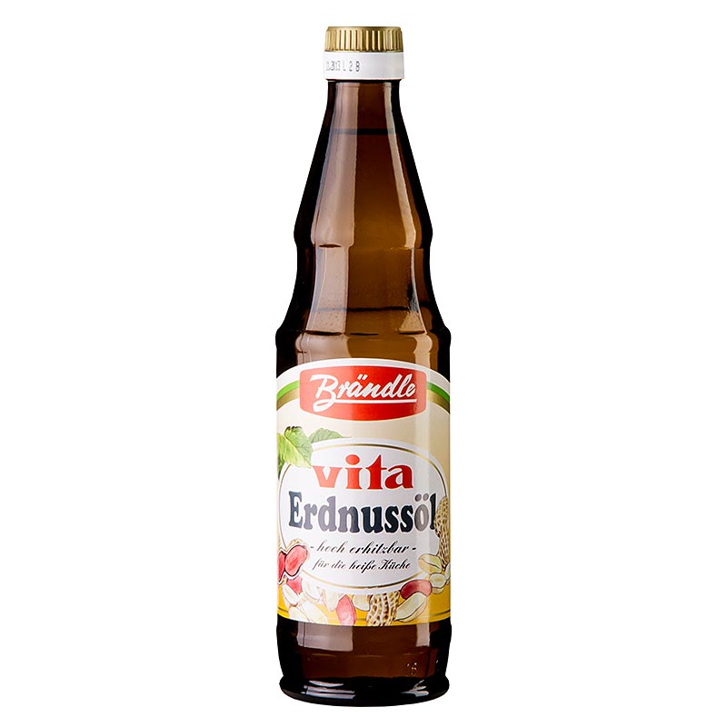 Olio di arachidi, raffinato, Brändle, 500 ml