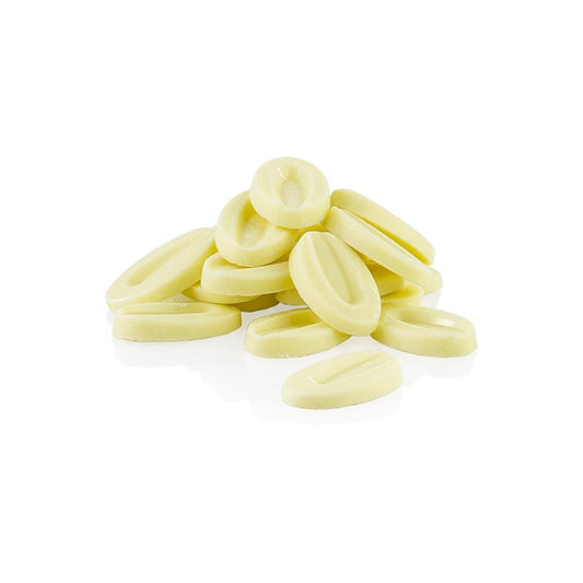 Valrhona Ivoire, weiße Couverture, Callets, 35% Kakaobutter, 1 kg | Couverture, Schoko - Formen, Schoko - Produkte | thungourmet