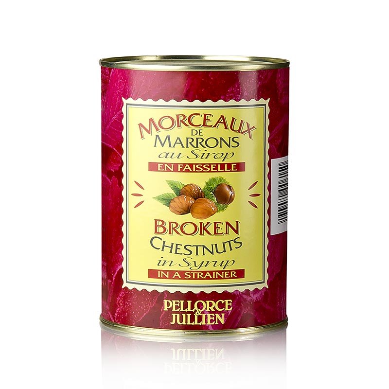 Maronen Stücke in Sirup, Pellorce & Jullien, 1,3 kg | Reis, Hülsenfrüchte, Nüsse, Maronen | thungourmet