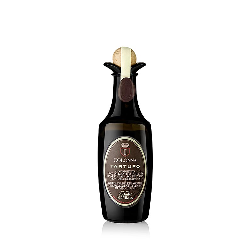 Huile d'olive vierge aromatisée à la truffe blanche (huile de truffe), M. Colonna, 250 ml