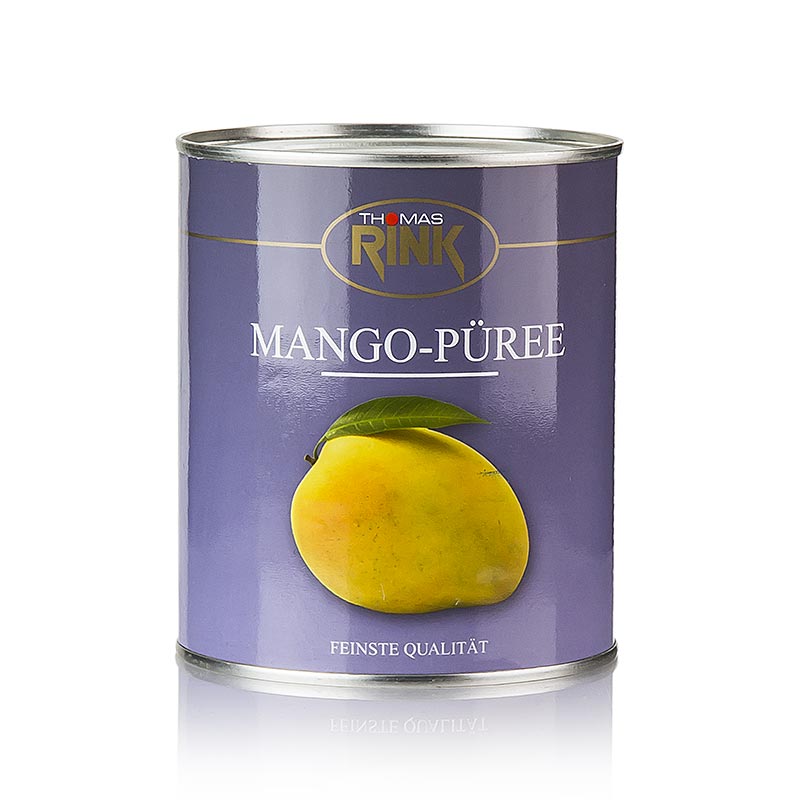 850 g of sweetened mango puree, a delicious and versatile product (English)