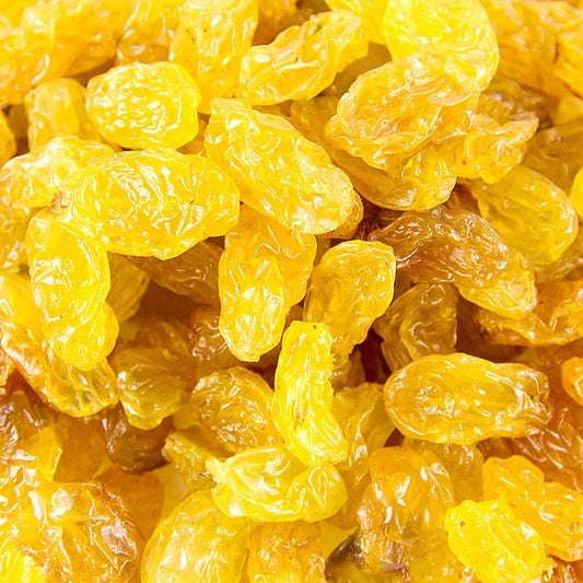 Gewürzgarten Weinbeeren, geschwefelt (ähnlich Sultaninen), 120 g | Gebäck, Pralinen, Snacks | thungourmet