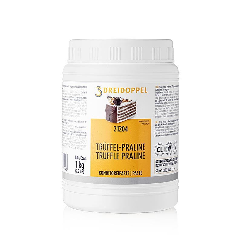 Trüffel - Pralinen - Paste, Dreidoppel, No.212, 1 kg | Patisserie, Dessert, Sirup | thungourmet
