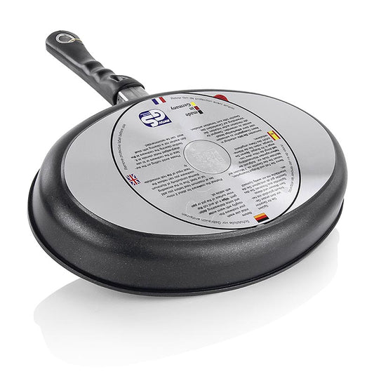 AMT Gastroguss, Grillpfanne, oval, mit BBQ-Rautenmuster 35x24cm, 1 St