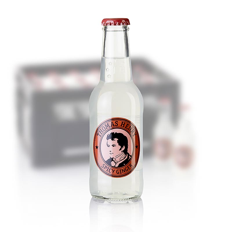 Thomas Henry - Spicy Ginger, Ingwer-Limonade, 4,8 l, 24 x 200ml