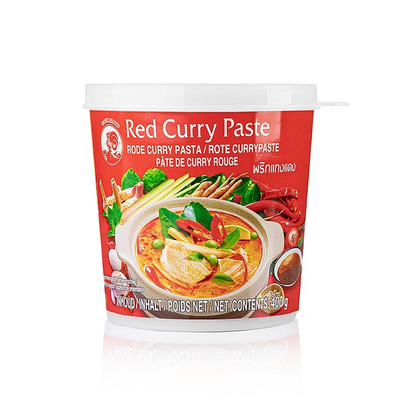 Curry Paste, rot, Cock Brand, 400 g | Asia & Ethno Food | thungourmet