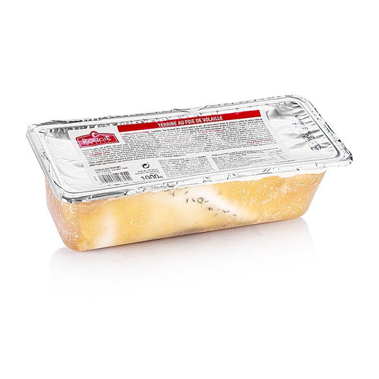 Terrine von Geflügelleber, Rougie, 1 kg | Gebäck, Pralinen, Snacks | thungourmet