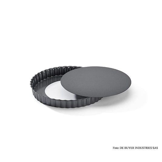 deBUYER Tarteform, rund, ø19,8cm, mit abnehmbaren Boden, 1 St