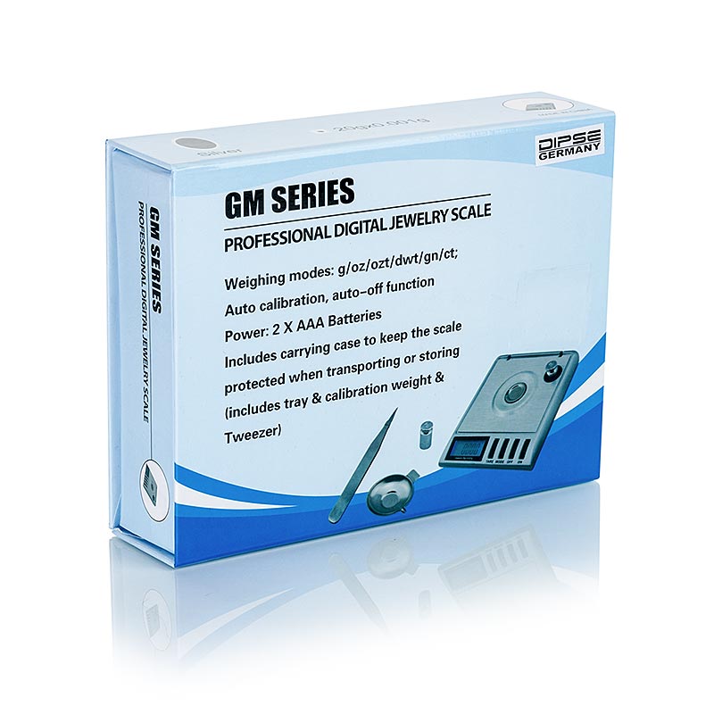 Waage/Trüffelwaage, Dipse GM - 20 Digital, 0 - 20g/0,001g Ablesbarkeit, 1 St | Molekulares Kochen | thungourmet