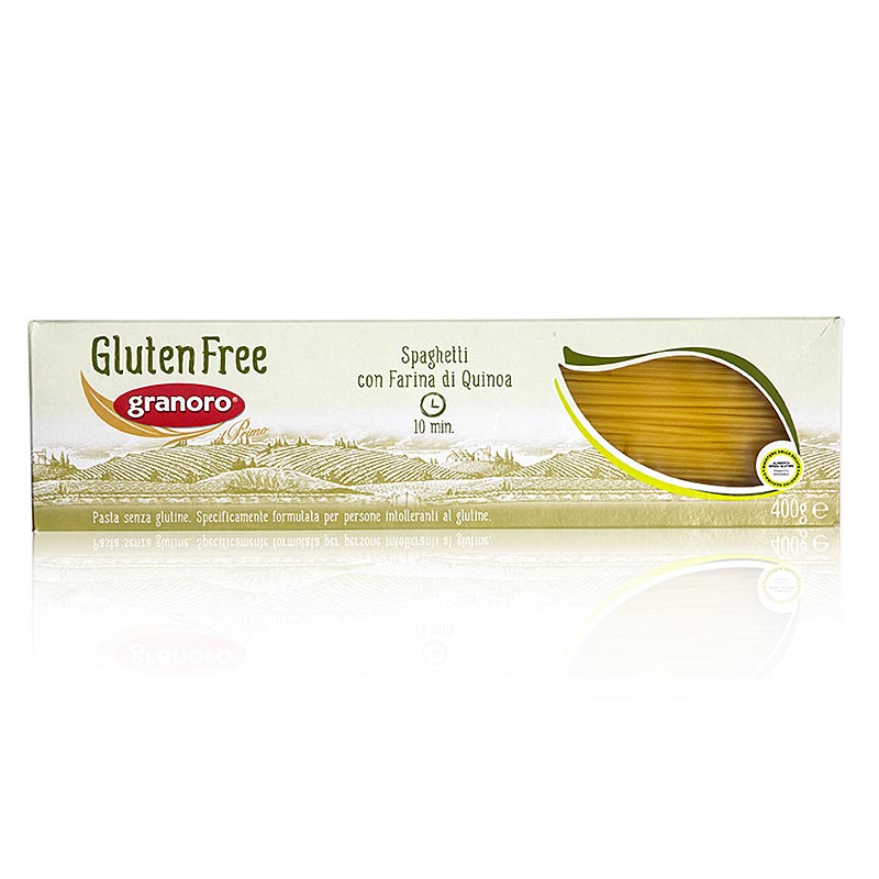 Granoro Spaghetti, mit Quinoa, glutenfrei, No. 472, 4,8 kg, 12 x 400 g