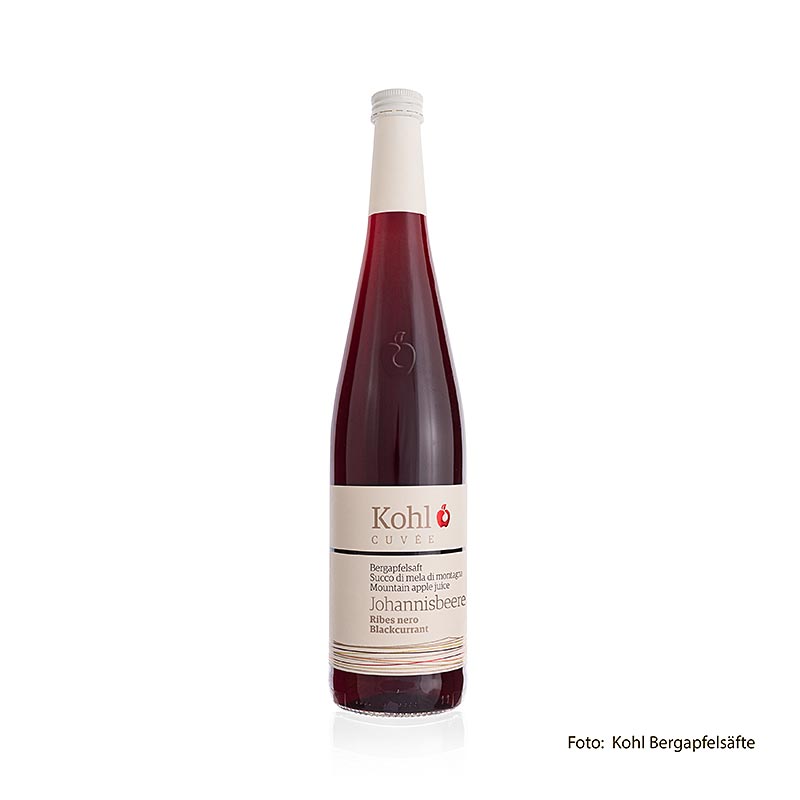 Cuvée Bergapfelsaft + Johannisbeere, 750 ml