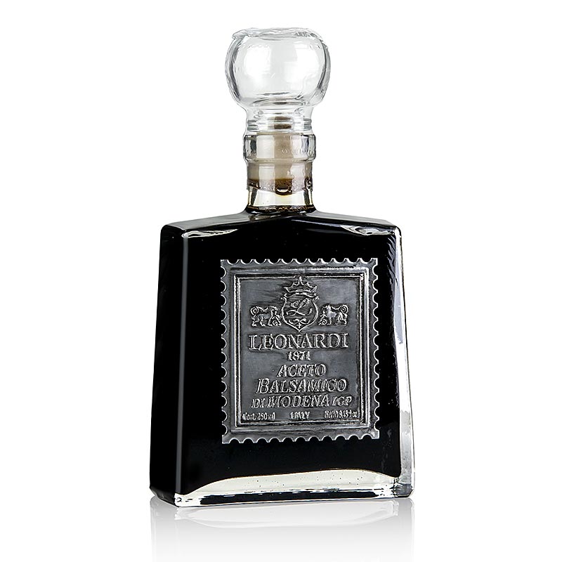 Leonardi - Aceto Balsamico di Modena IGP/g.g.A., Velluto Blu, 6 Jahre, 250 ml