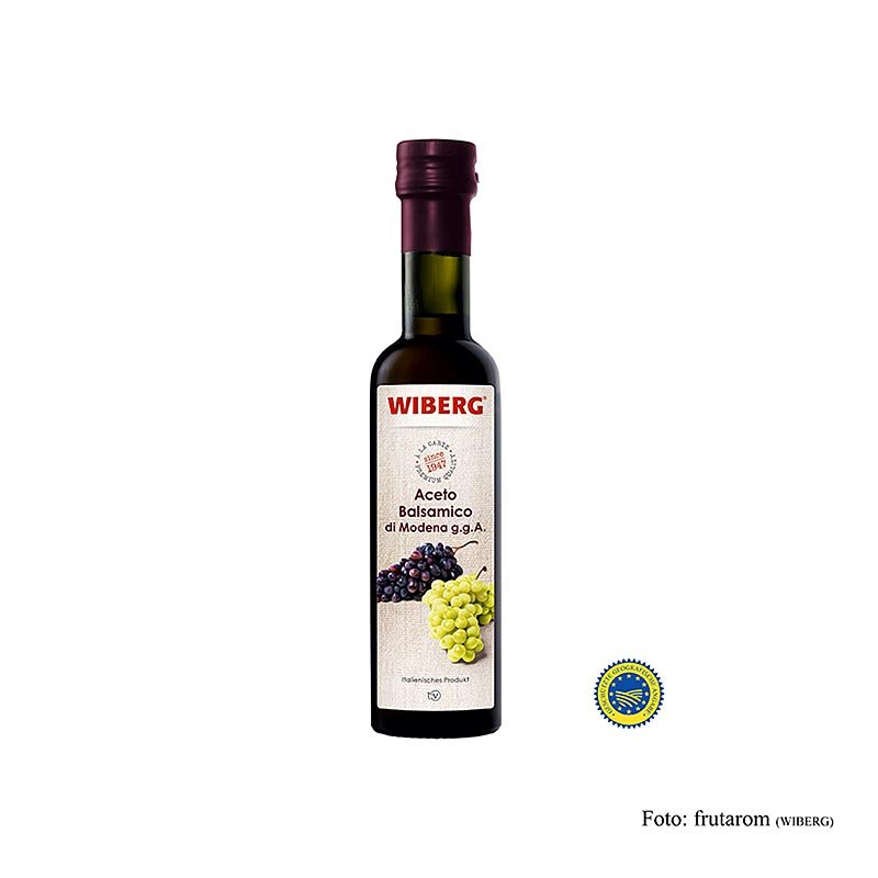Wiberg Aceto Balsamico di Modena IGP, 6 ans, 6 % d'acidité, 250 ml Vinaigre & huile | thungourmet