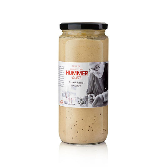 Marco Zingones Hummer-Duett - Suppe/Sauce, 500 ml - Produktbeschreibung und Verwendungsideen