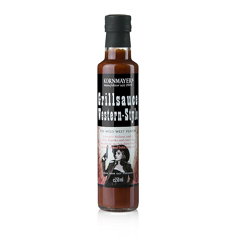 Kornmayer - Western-Style Grillsauce, 250 ml - Eine köstliche BBQ-Sauce für authentischen Western-Geschmack
