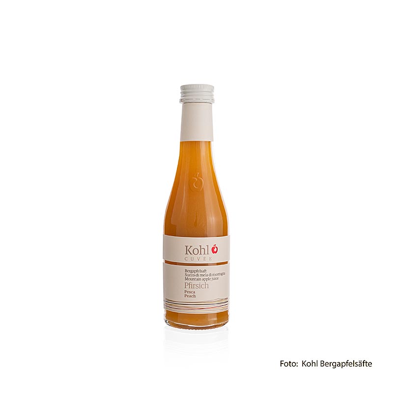 Thomas Kohl - Cuvée « Jus de pomme des montagnes + pêche », 200 ml