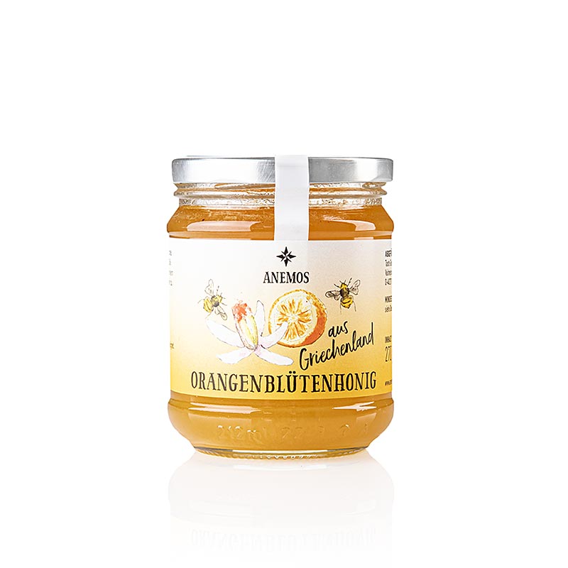Orangenblütenhonig, ANEMOS, 270 g