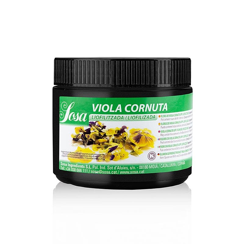 Sosa Fleurs de violette Sosa , tricolores, 5 g | Cuisine moléculaire | thungourmet