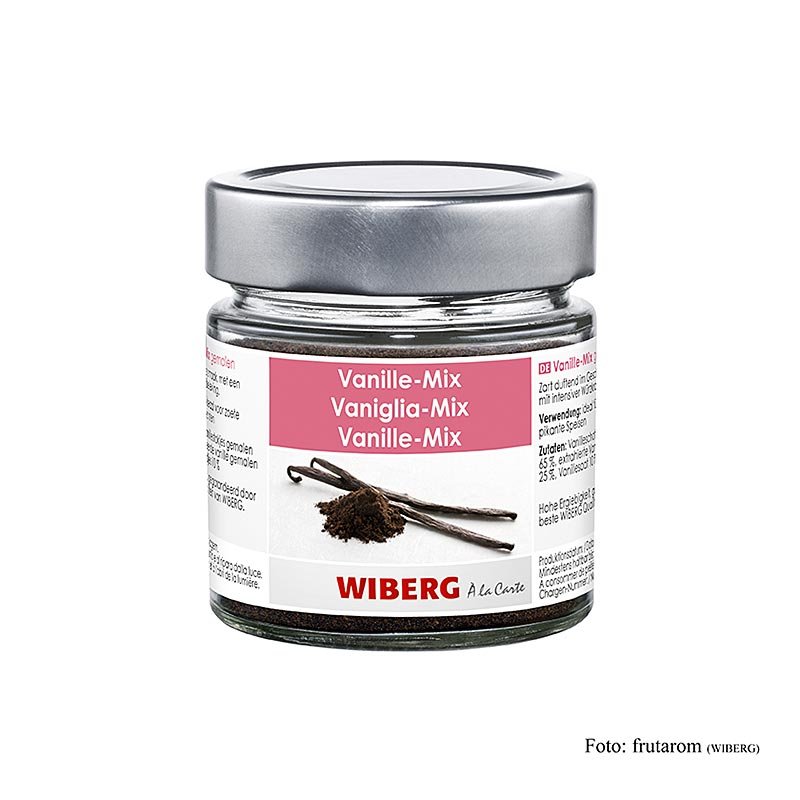 Wiberg Vanille Mix, gemahlen, 100 g | Patisserie, Dessert, Sirup | thungourmet