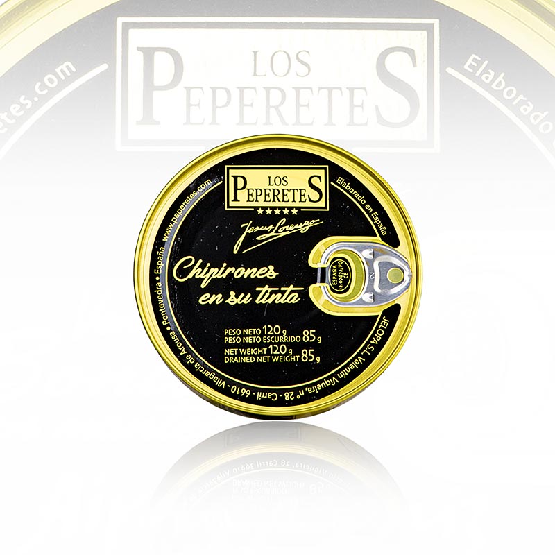 Tintenfischchen, in Tinte - Chipirones en su tinta, Los Peperetes, 120 g