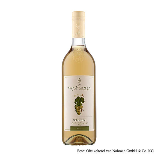 Scheureben Traubensaft weiß, 100% Direktsaft, van Nahmen, BIO, 750 ml