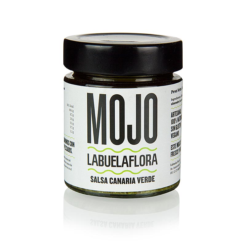 Mojo Verde, salsa verde delle Canarie, Labuelaflora, 140 g